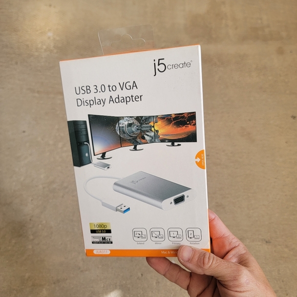 J5 Create USB 3.0 to VGA Display Adapter | New in Box - Picture 6 of 8